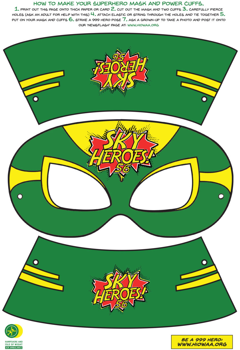 Activity – Superhero Mask